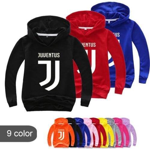 2020 Childrens clothing products boys and girls cartoon sportswear ball wear foreign trade long-sleeved sweater pullover hoodie