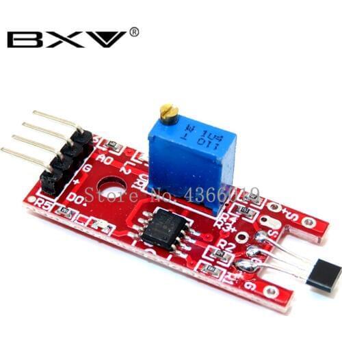 4pin KY-024 Linear Magnetic Hall Switches Speed Counting Sensor Module for DIY Kit