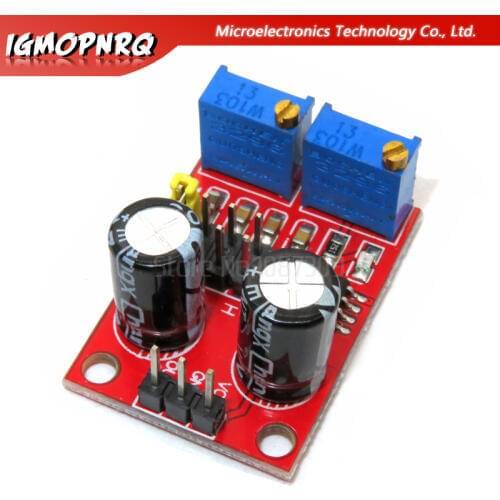 5pcs NE555 Pulse Frequency Duty Cycle Adjustable Module Square Wave Signal Generator