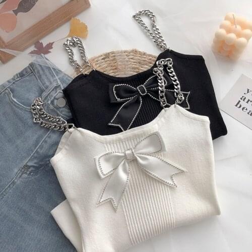 2021 Knitted Camisole Womens Top Fashion Cotton Tank Crop Tops Lingerie Underwear Streetwear Vest Cropped Tee Camisole