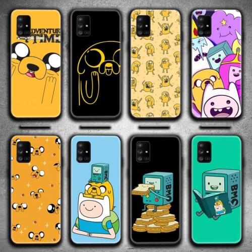 Adventure Time Finn Jake BMO Phone Case For Samsung Galaxy A21S A01 A11 A31 A81 A10 A20E A30 A40 A50 A70 A80 A71 A51