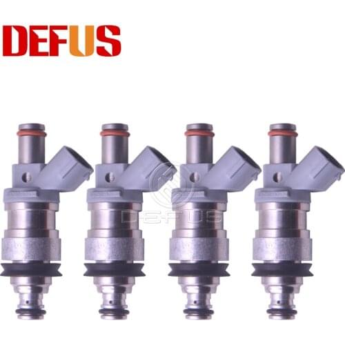 DEFUS 4PCS Fuel Injector Nozzle for Toyota 4Runner Tacoma T100 Camry Lexus ES300 3.0L 3.4L V6 23250-62030 2325062030 23209-62030