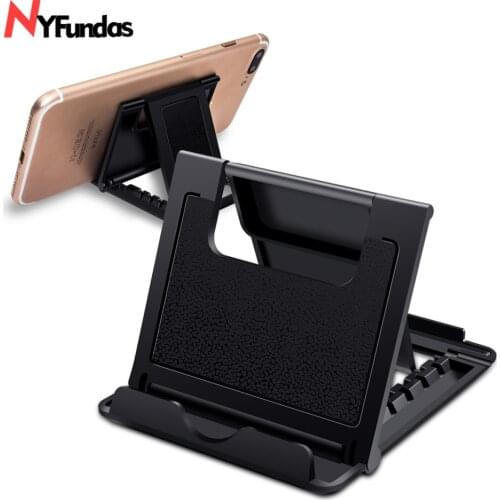 NYFundas foldable adjustable cell phone holder stand tablet desktop for iphone XS MAX XR X 8 7 6 6S Plus Samsung Huawei Xiaomi