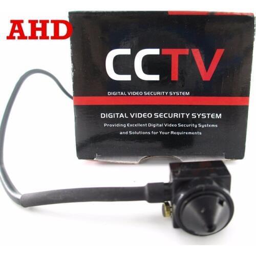 720P 1080P CCTV AHD Camera 1/4" Color CMOS 100 MegaPixel MiNi AHD Camera DC12V 3.7mm lens DVR Audio Video Security