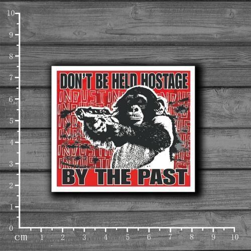 Shot Orangutan Scrapbooking Stationery Graffiti Toy Sticker Decor For Ablum Scrapbookin Laptop Notebook Sticker[Single]