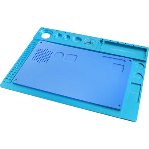 Multifunction Aluminum Alloy Heat-resistant Mat Repair Pad Microscope Stand Phone Repair Platform Resistant Maintenance Mat