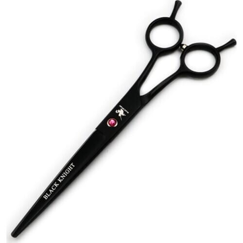7" Pet Grooming Scissors Professional Hair Cutting Shears for Dogs and Cats Black Style