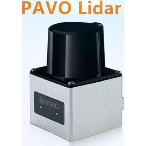 PAVO TOF 2D lidar SIMINICS indoor and outdoor 20M ranging robot navigation obstacle avoidance and large screen interaction