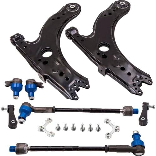 FRONT SUSPENSION WISHBONE ARM ARMS STABILISER LINKS For VW GOLF MK4 1.9 GT TDI with Ball Joint Replacement