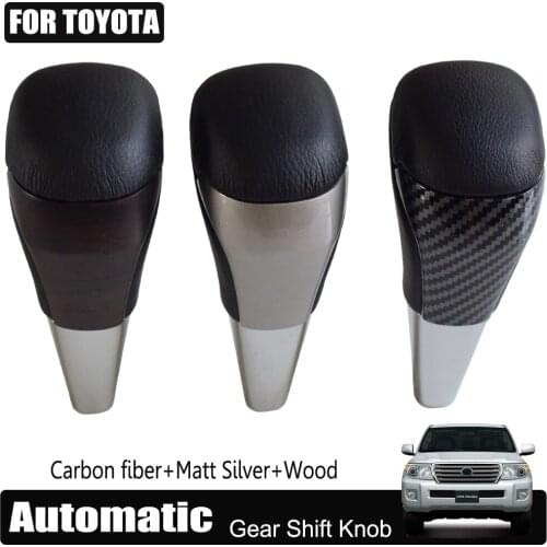 Gearbox Handles Automatic Car Gear Shift Knob Stick Lever Head For Toyota Land Cruiser 200 FJ200 LC200 2016 2017 2018 2019 2020
