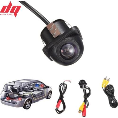 Small Straw Hat CCD HD Night Vision Car Front View Side View Rearview Camera 170 Wide Angle Rear View Camera