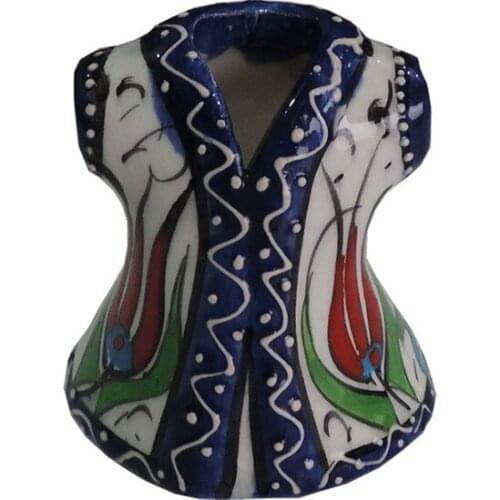 Modern Oğuz Tile 5Cm Sable Kaftan vase jarrón ваза vaso مزهرية