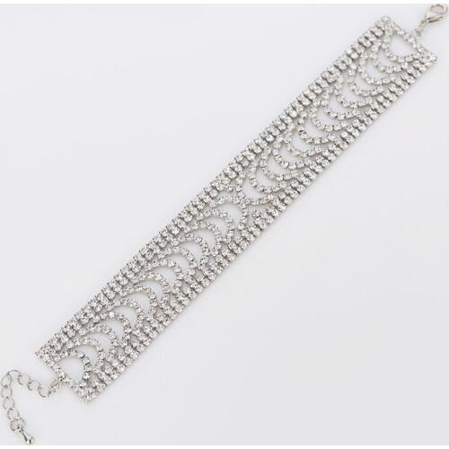 Wedding Austrian crystal Bracelet for women New fashion Brand designer New hot sell Fashion Charm jewelry women #B093