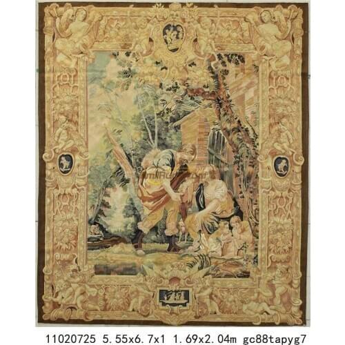 Wall tapestry european tapestry gobelin knitted tapestry tree tapestry tapestry van gogh