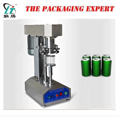 Stainless Steel Zip Top Ring Pull Pop Top Can Meatal Cap Sealing Capping Machine Aluminum Tin Cans Food Jar Capper Free Shipping