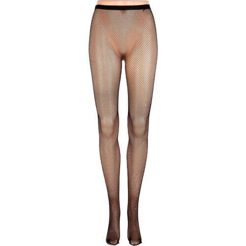 Women Sexy Pantyhose Mesh Fishnet Pattern Tights Long Stocking Jacquard Foot Seam Pantyhose Punk Stockings Hosiery