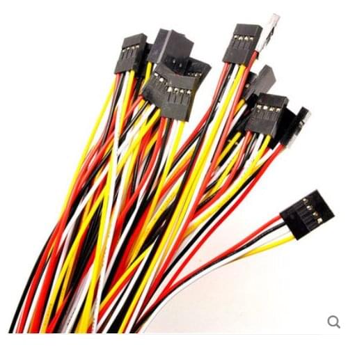 10PCS!!! Dupont plug connector, 20cm cable connector, single head, dupont line, bridge connector with cable wire, 2.54mm,PCS