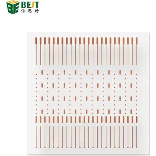 2Pcs Soldering Lugs Solder Piece Rework Pad Welding Point Repair for Phones IC Pad Touch BGA PCB Fingerprint Welding Plates