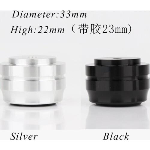 4PCS 33*22mm hi-end Speaker Feet Aluminum Alloy Amplifier Stand Spikes DISCS Turntable CD Player Computer DAC Machine Base Feet