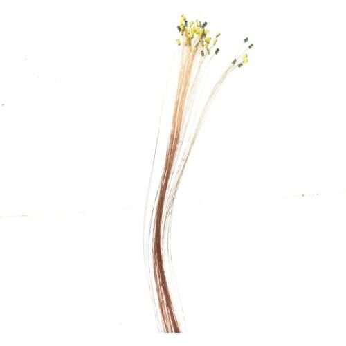 50pcs/Lot 0805 Flashing Red Blue Yellow Color SMD Train HO N OO Scale Pre-Soldered Wires 20cm In Diy Model