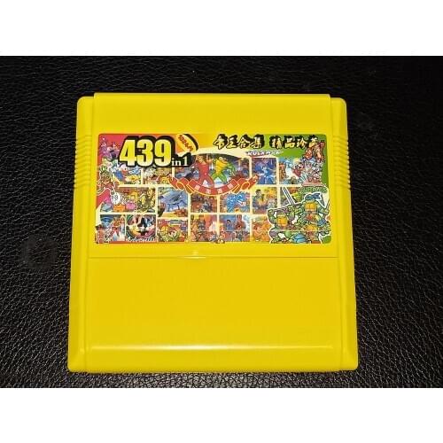 8bit game cartridge 439pcs of 256KB games in 1