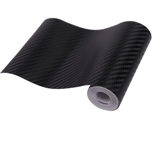 Beler Universal 3M Sticker Body Door Sill Scuff Cover Anti Scratch Strip Carbon Fiber Style Car Styling