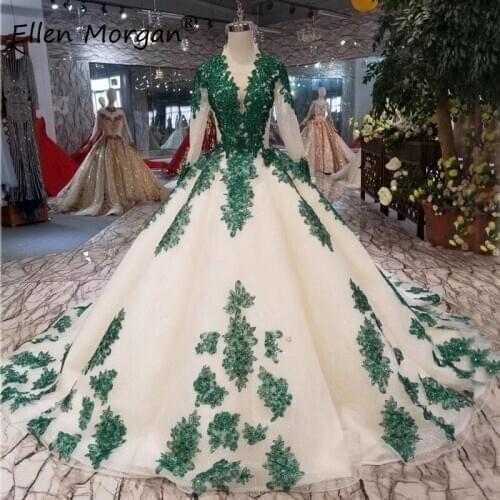 Ellen Morgan V-neck Wedding Dresses