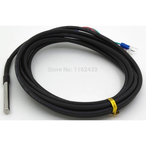 FTARP03 Cu50 waterproof type 3m cable polish rod probe head RTD temperature sensor
