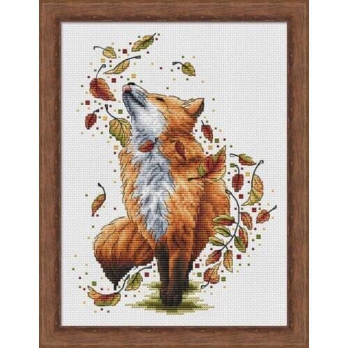 M2011047Home Fun Cross Stitch Kit Package Greeting Needlework Counted Kits New Style Joy Sunday Kits Embroidery
