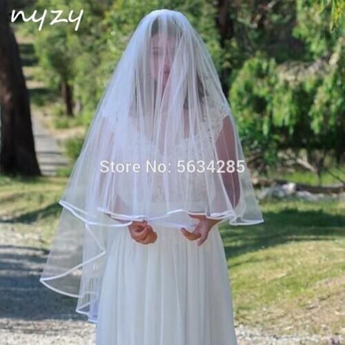 NYZY Wedding Short Veils