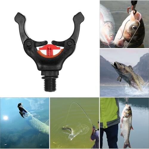 Sea Fishing Rod Rest Head Gripper Grips Holder Magnet Clip Fish Pole Bracket Support Stand Fishing Tackle Accessories