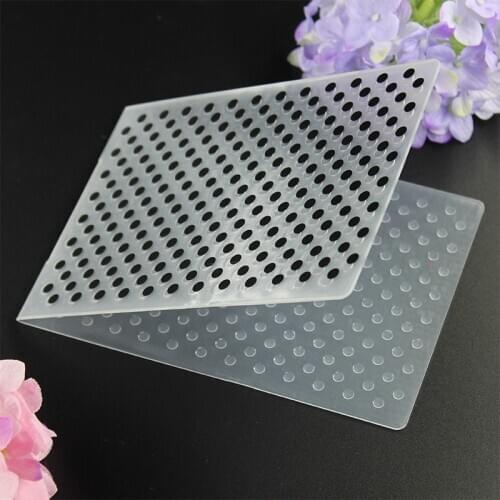 Dots Plastic Embossing Folders for DIY Scrapbooking Paper Craft/Card Making Decoration Supplies P011