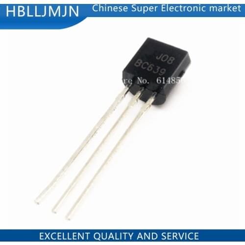 100PCS BC639 BC640 Each 50pcs TO-92 NPN PNP Silicon Transistor General Pupose Amplifier