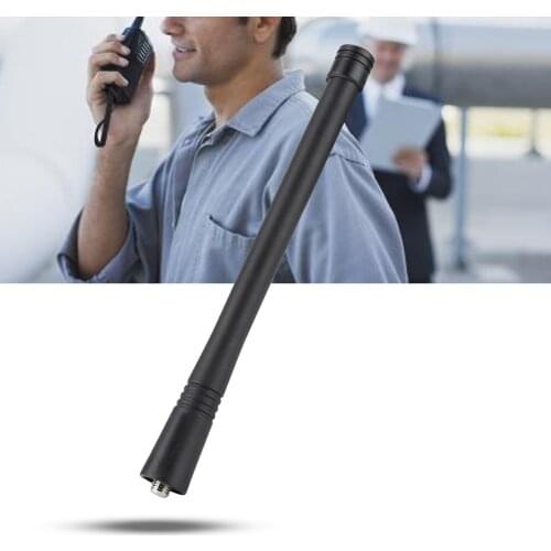 ABS EP450 VHF 136-174 MHz 5.9 inch Antenna MX type connector Fit for MOTOROLA Radio Walkie Talkie Antenna