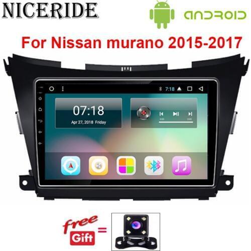 Touch Screen 10" 2 Din Car Radio GPS Android 7.1 car multimedia for Nissan Murano 2015-2017 head unit wifi bluetooth video audio