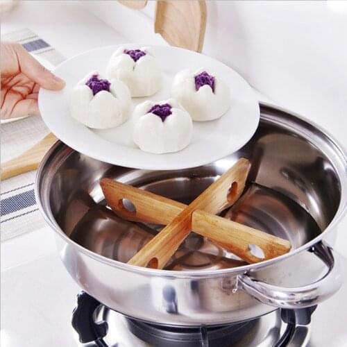 Bamboo Heat Resistant Pan Mats Removable Pot Mat Holder Cooking Insulation Pad Bowl Cup Coasters Kitchen Accessories