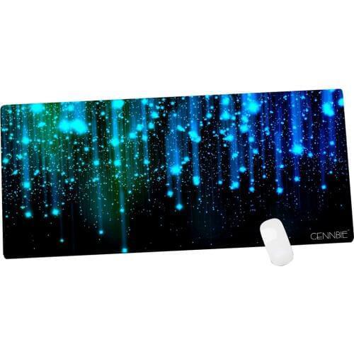 Cennbie XXL Mouse Pad Meteor Large MousePads Computer Desk Stationery Accessories Mouse Mat Mice Pad 35.4''W x 15.5"H