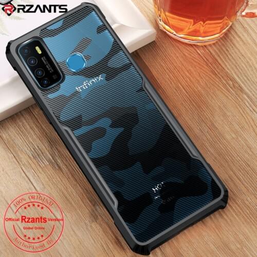Rzants for Infinix Hot 9 Play Hot 8 8 Lite Hot 10 Lite 10 Play Case camouflage Airbag pumper Casing Phone Shell Funda Soft Cover