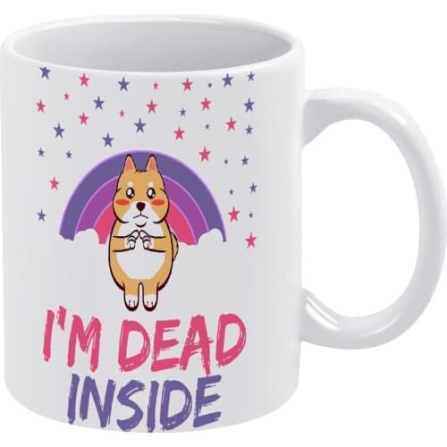 Dead Inside Mug Cheap Stylish Mug Porcelain Cappuccino Cups