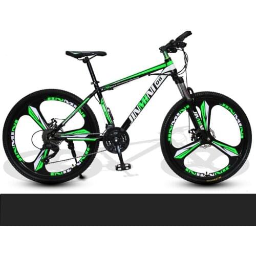 26 Inch Mountain Bike 21/24/27/30 Speed Carbon Steel Bicycle with Double Disc Brake