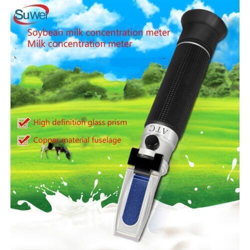 Milk concentration meter, soymilk concentration meter, bean product sugar meter, milk bean juice concentration, refractometer