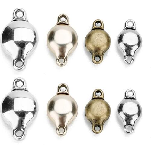 10pcs/lot 8*14/11*20mm Strong Magnetic Clasps for Bracelet Necklace Gold Rhodium End Caps Connector DIY Jewelry Findings