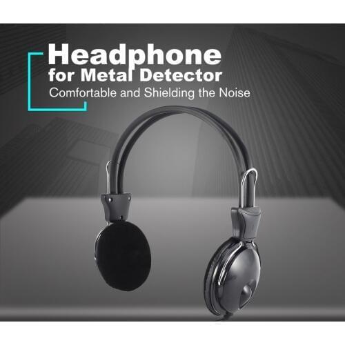 Headphone Earphone for Metal Tester Gold Detector Treasure Hunter Underground Scanner Accessories Parts No Noise
