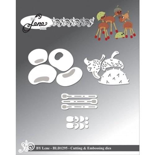 NEW Metal Cutting Dies Acorn animal for Scrapbooking Steel Craft Die Cut Embossing Paper Card Album Stencil