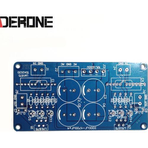 LM1875 LM1875T LM675 TDA2030 TDA2030A Power Amplifier PCB for Audiophile DIY