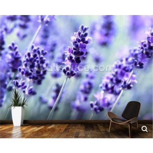 Custom floral wallpaper,Lavender frescoes for living room sofa bedroom background wall decoration papel de parede