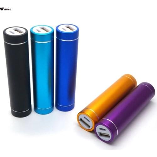 1pc DIY Powerbank Case power bank shell Portable USB Mobile Power Bank Charger Box 18650 Battery Case