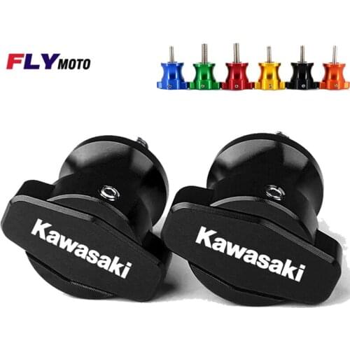 10MM For KAWASAKI Z750 Z750R Z750S Z250 NINJA 250 300 ER6N ER6F VULCAN/S 650 Motorcycle CNC Swingarm Spools Stand Slider Screws