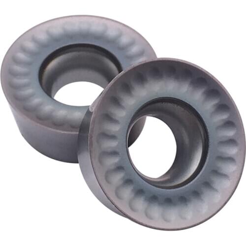 10PCS RPMT1204 MO KF5800 High Quality Carbide Inserts Milling Turning Tool RPMT 1204 100% Original Blades CNC Lathe Cutter Tools