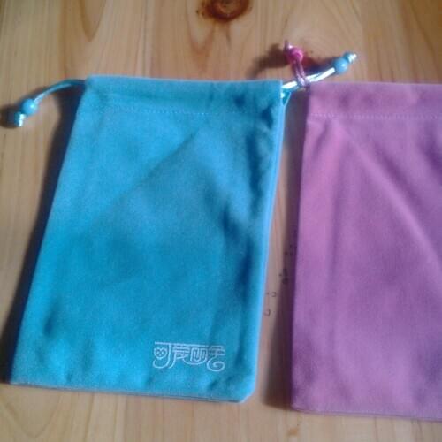 100pcs/lot HIgh quality velvet jewerly bag pouch for cosmetic herb Size can be customized Various colors wholesale